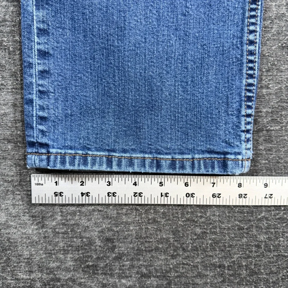 Levis 505 Regular Fit Mens Blue Straight Leg Denim Jeans 38x30 Medium Wash